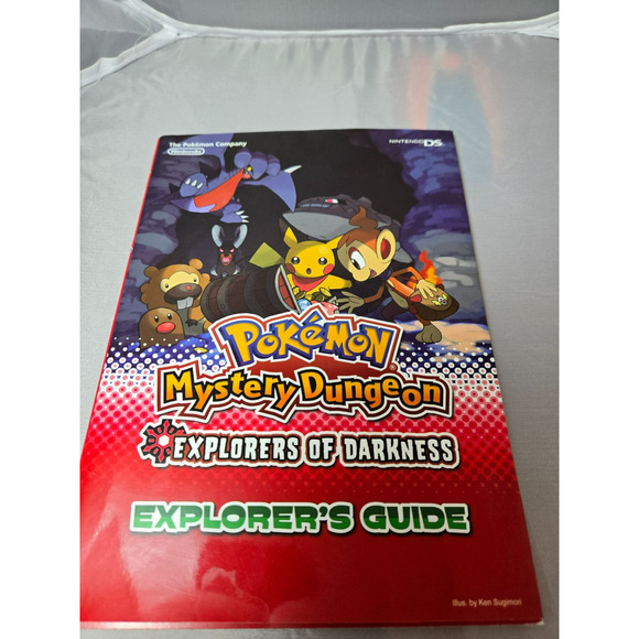 Pokemon Mystery Dungeon ~ Explorers of Darkness ~ Guide Book ~ With Stickers - Picture 1 of 2
